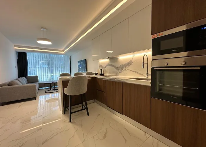 アパート Grand Sapphire Luxury Residences 5 By Myguest Cyprus *