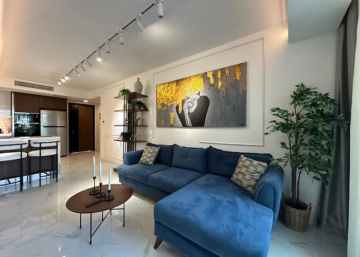 アパート Grand Sapphire Luxury Residences 5 By Myguest Cyprus