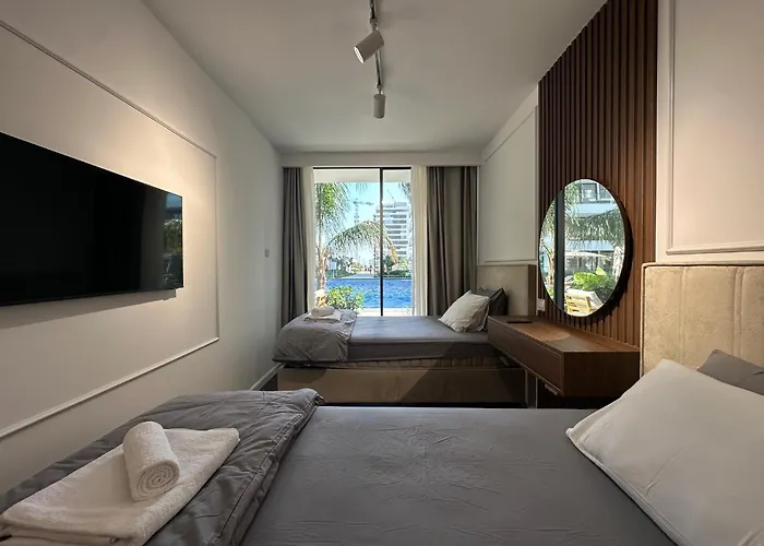 Grand Sapphire Luxury Residences 5 By Myguest Cyprus アパート *