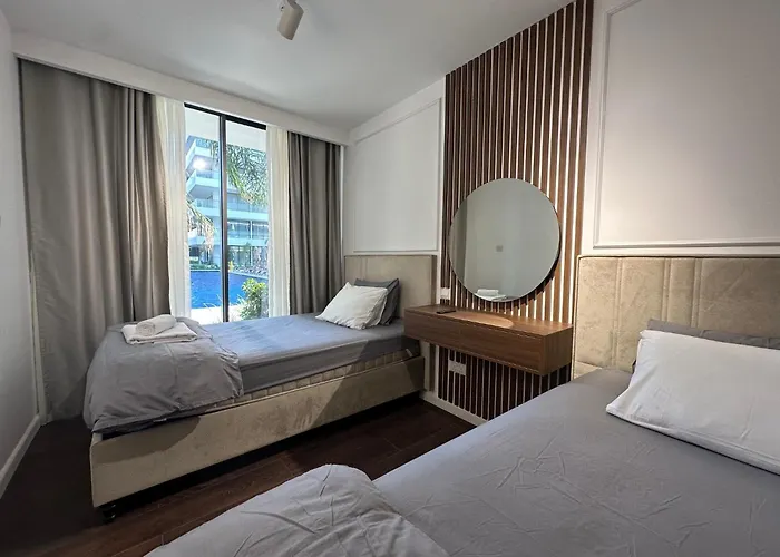 アパート Grand Sapphire Luxury Residences 5 By Myguest Cyprus